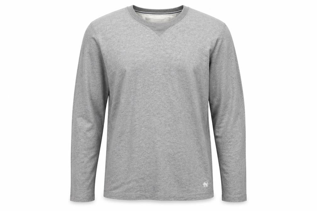 Mens UK Size L Nautica Grey  Cotton T-Shirt