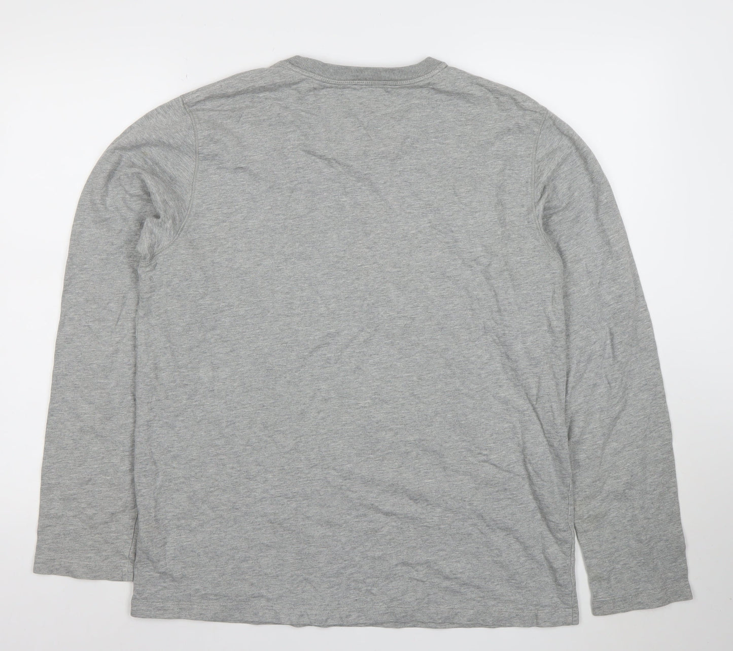 Mens UK Size L Nautica Grey  Cotton T-Shirt