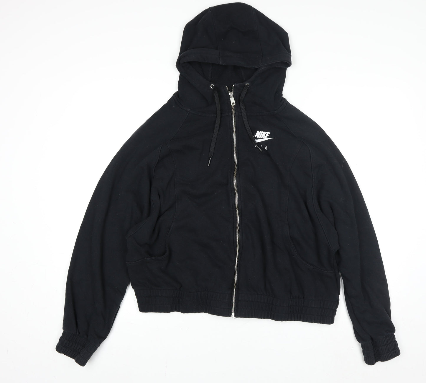 Nike Air Men's Black XL Hooded Full Zip Track Jacket