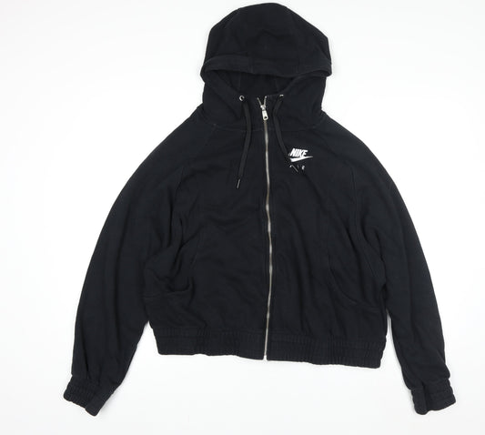 Nike Air Men's Black XL Hooded Full Zip Track Jacket