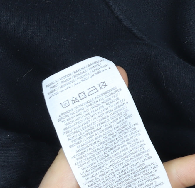 Nike Air Men's Black XL Hooded Full Zip Track Jacket