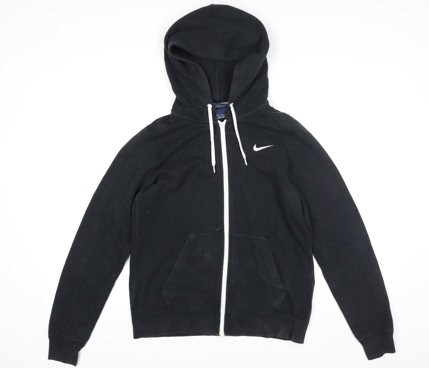 Nike Men's Black Full Zip Hooded Track Jacket Size M