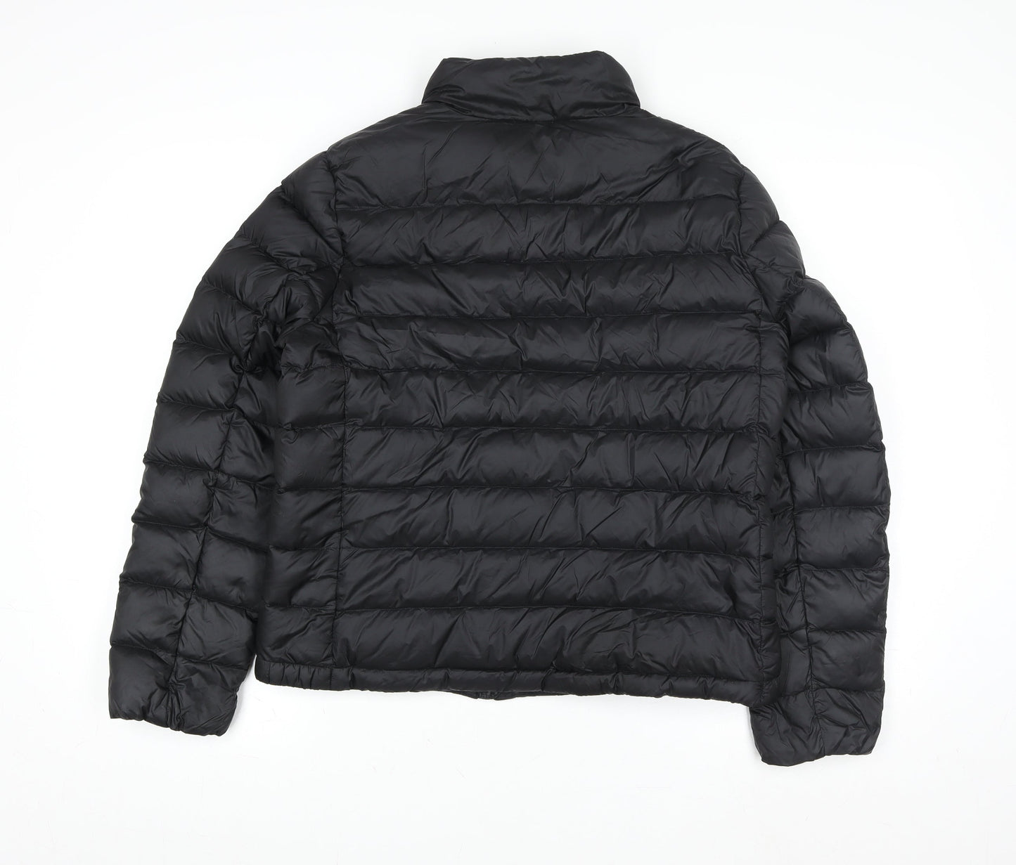 Ralph Lauren Men's Black Puffer Jacket M Down Filled Nylon