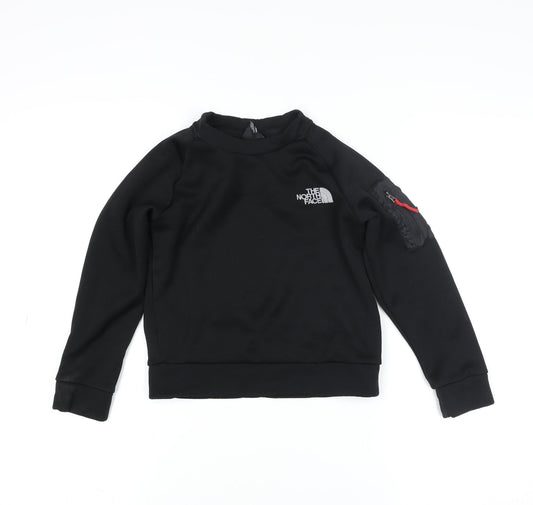The North Face Boys Black Softshell Active Jacket Size S