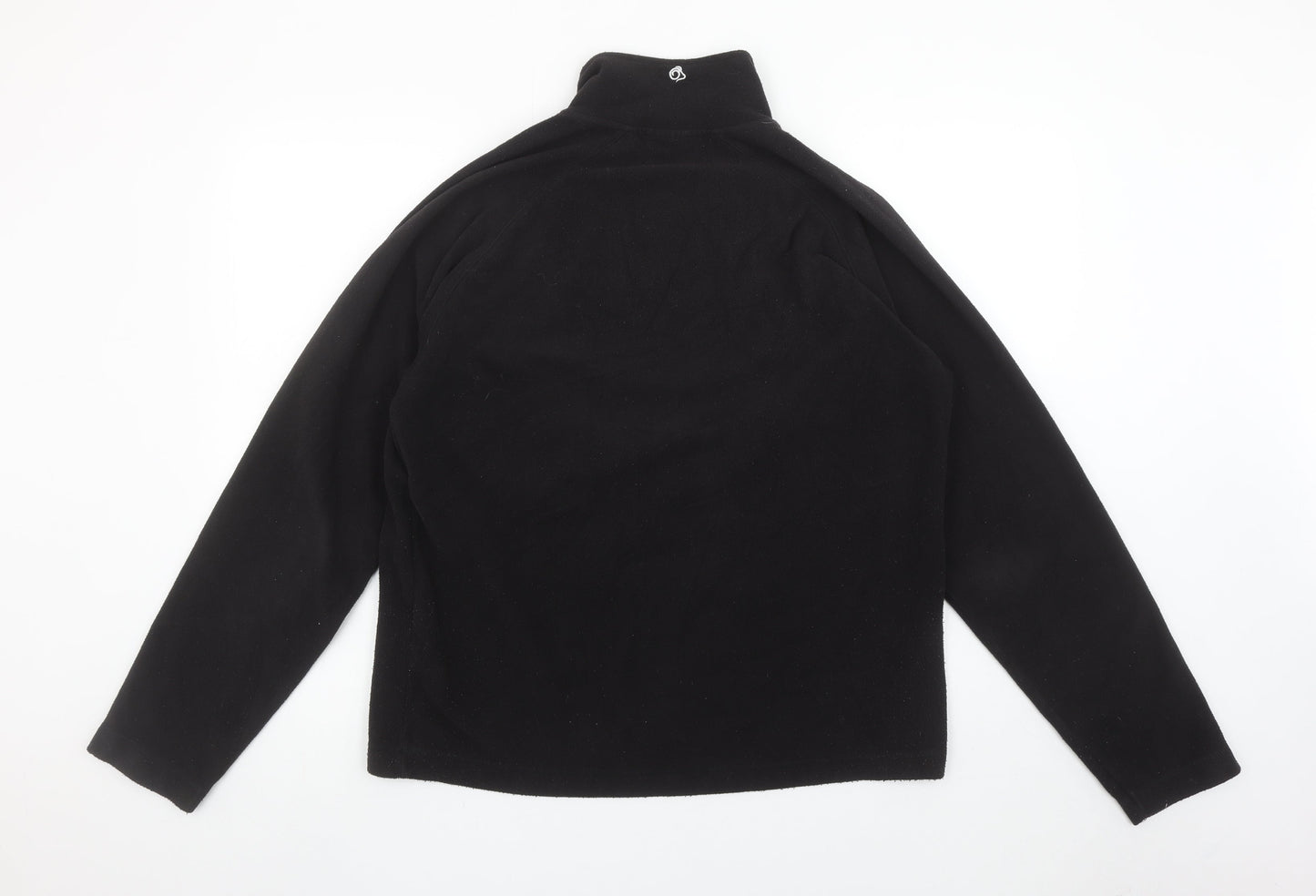 Mens UK S Regular Craghoppers Black Pullover Sweatshirt