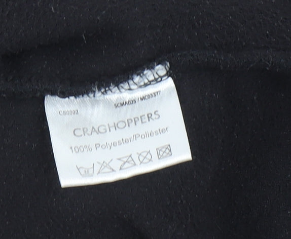 Mens UK S Regular Craghoppers Black Pullover Sweatshirt