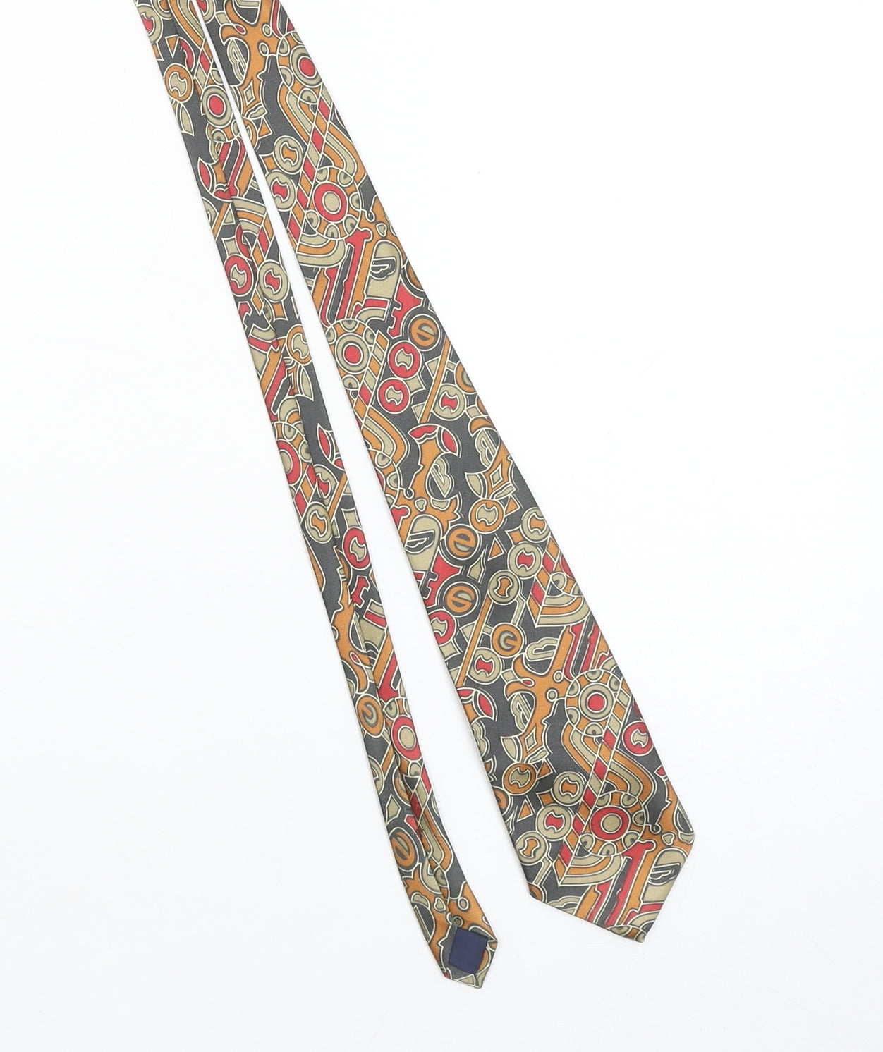 Rana Men's Multicoloured Geometric Handmade Polyester Tie