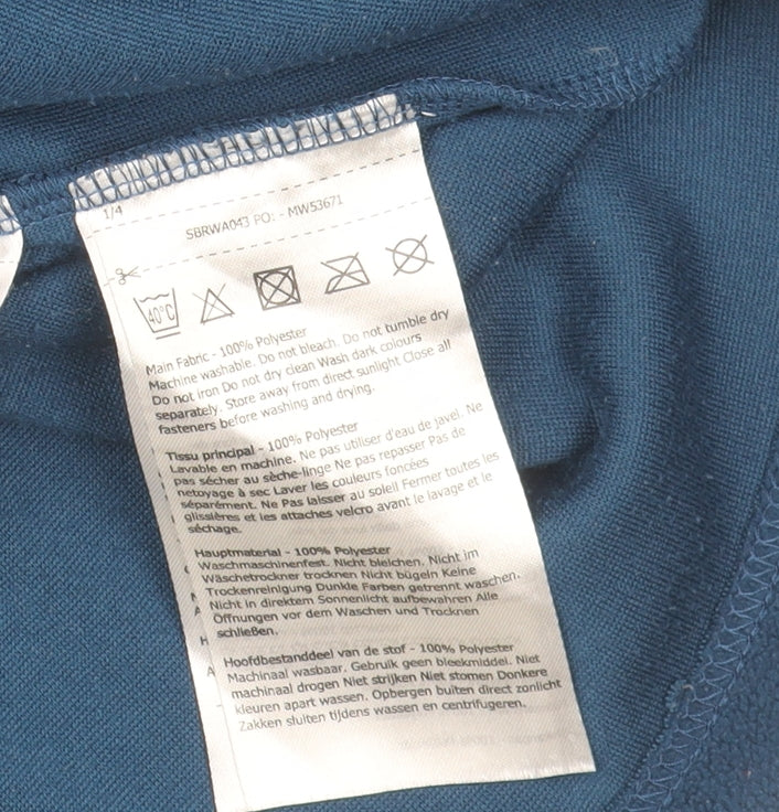 Womens UK 14 Regular Regatta Blue Pullover Sweatshirt