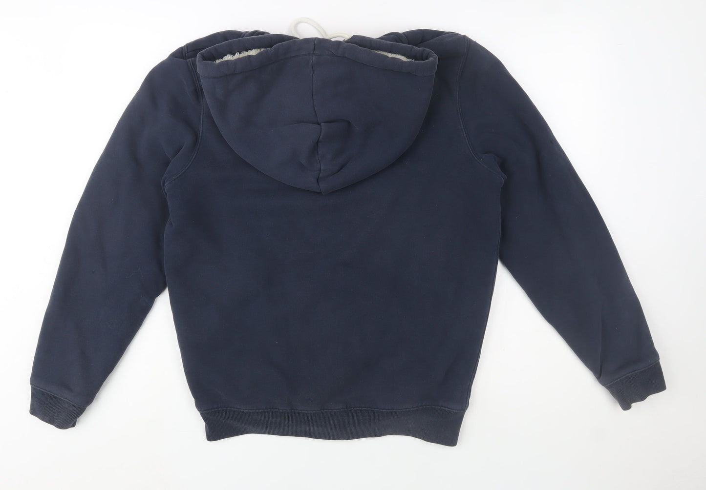 Mens UK S Regular Jack Wills Blue Full Zip Hoodie