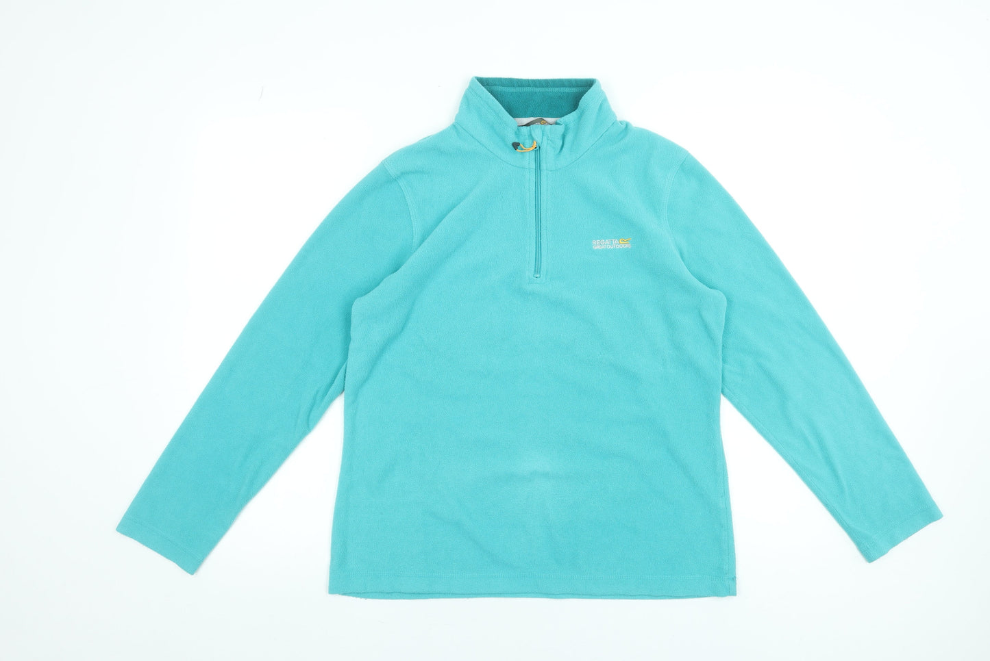 Womens UK 12 Regular Regatta Blue Pullover Sweatshirt