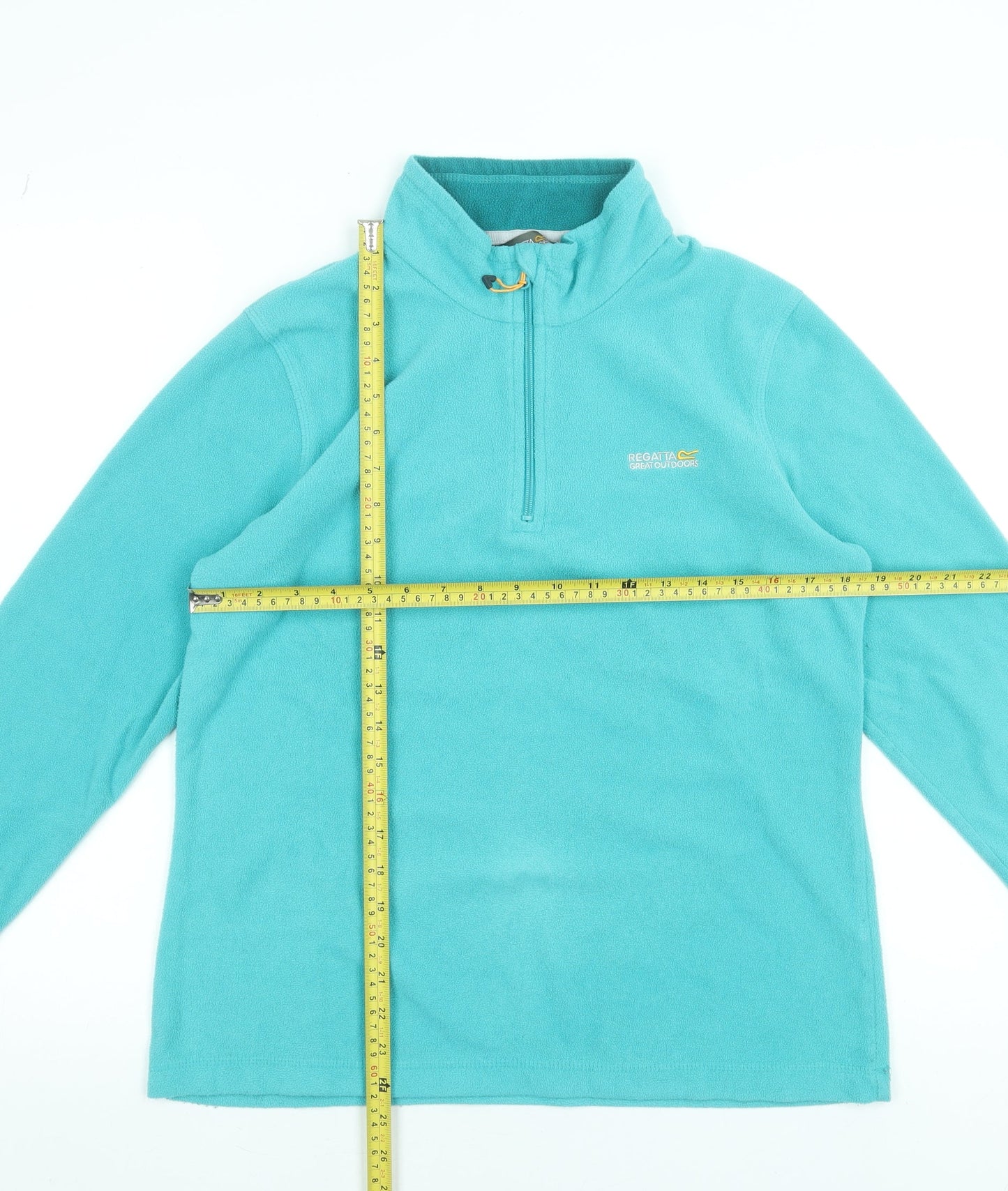 Womens UK 12 Regular Regatta Blue Pullover Sweatshirt