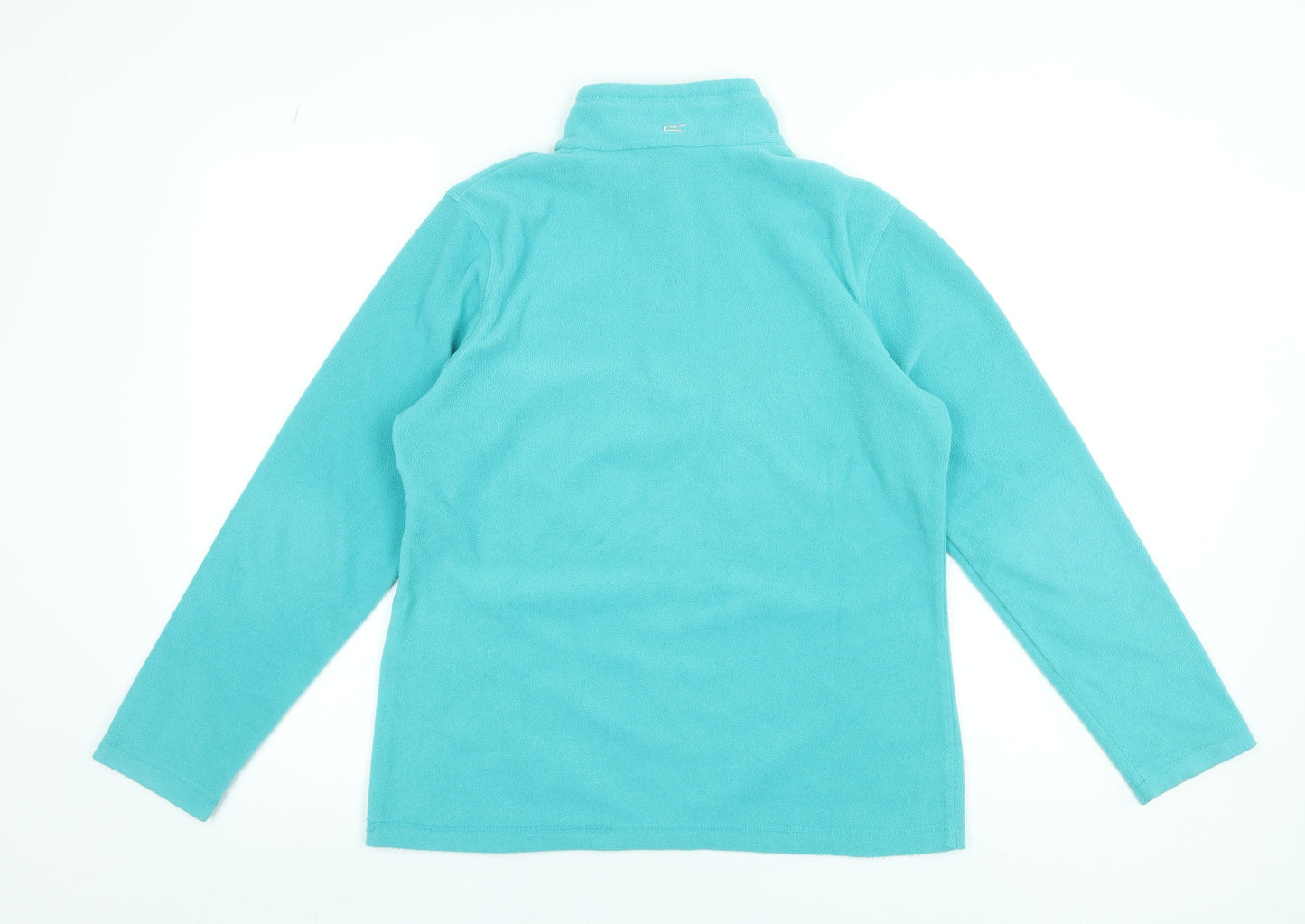 Womens UK 12 Regular Regatta Blue Pullover Sweatshirt
