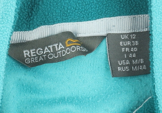Womens UK 12 Regular Regatta Blue Pullover Sweatshirt