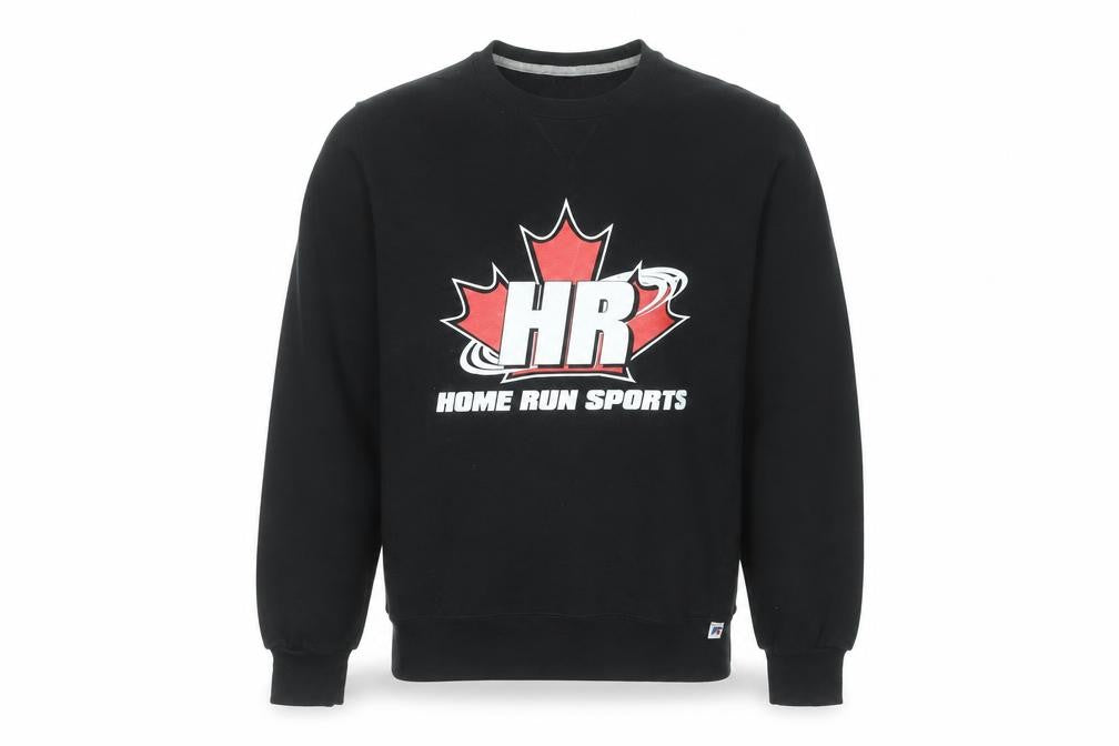 Russell Athletic Men's Black Crew Neck Pullover Sweatshirt Size S