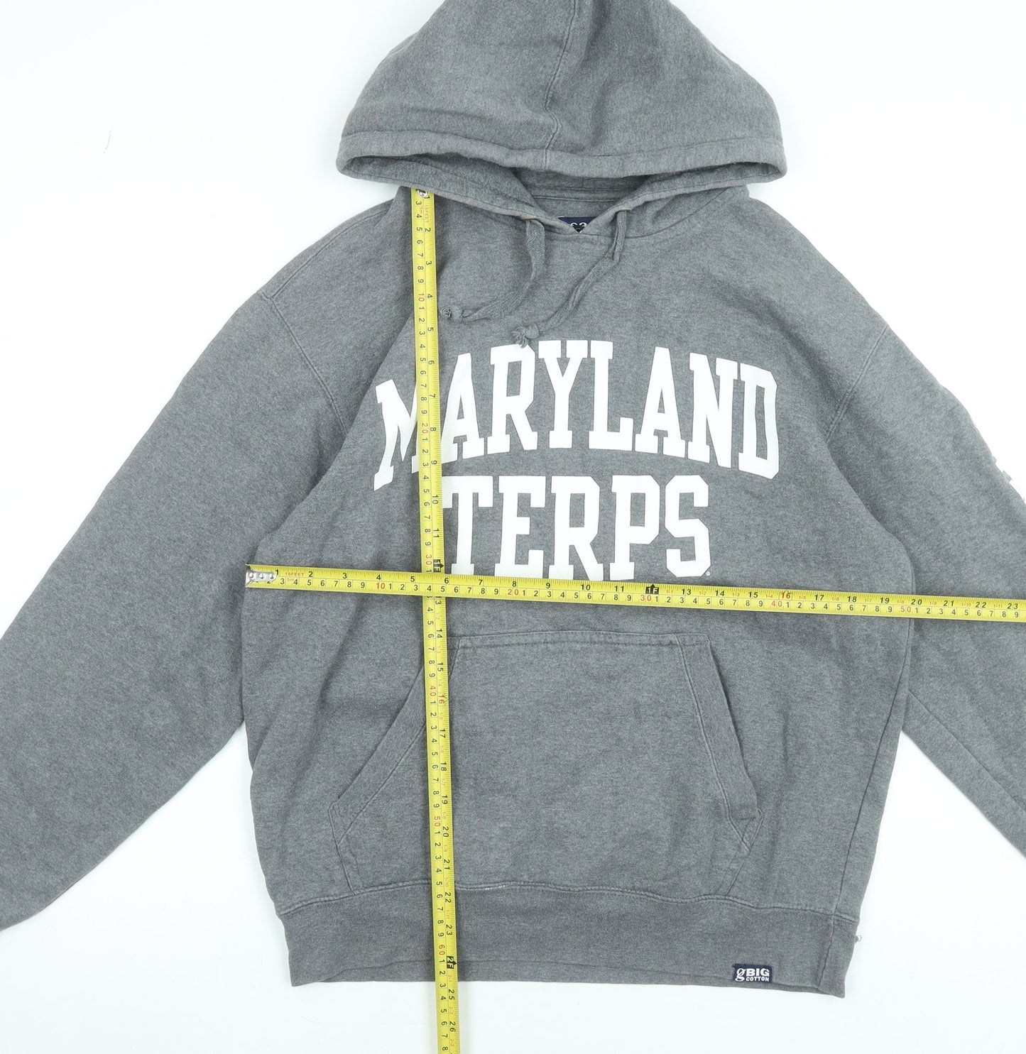 Gear For Sports Men's Grey Maryland Terps Pullover Hoodie M Regular Fit