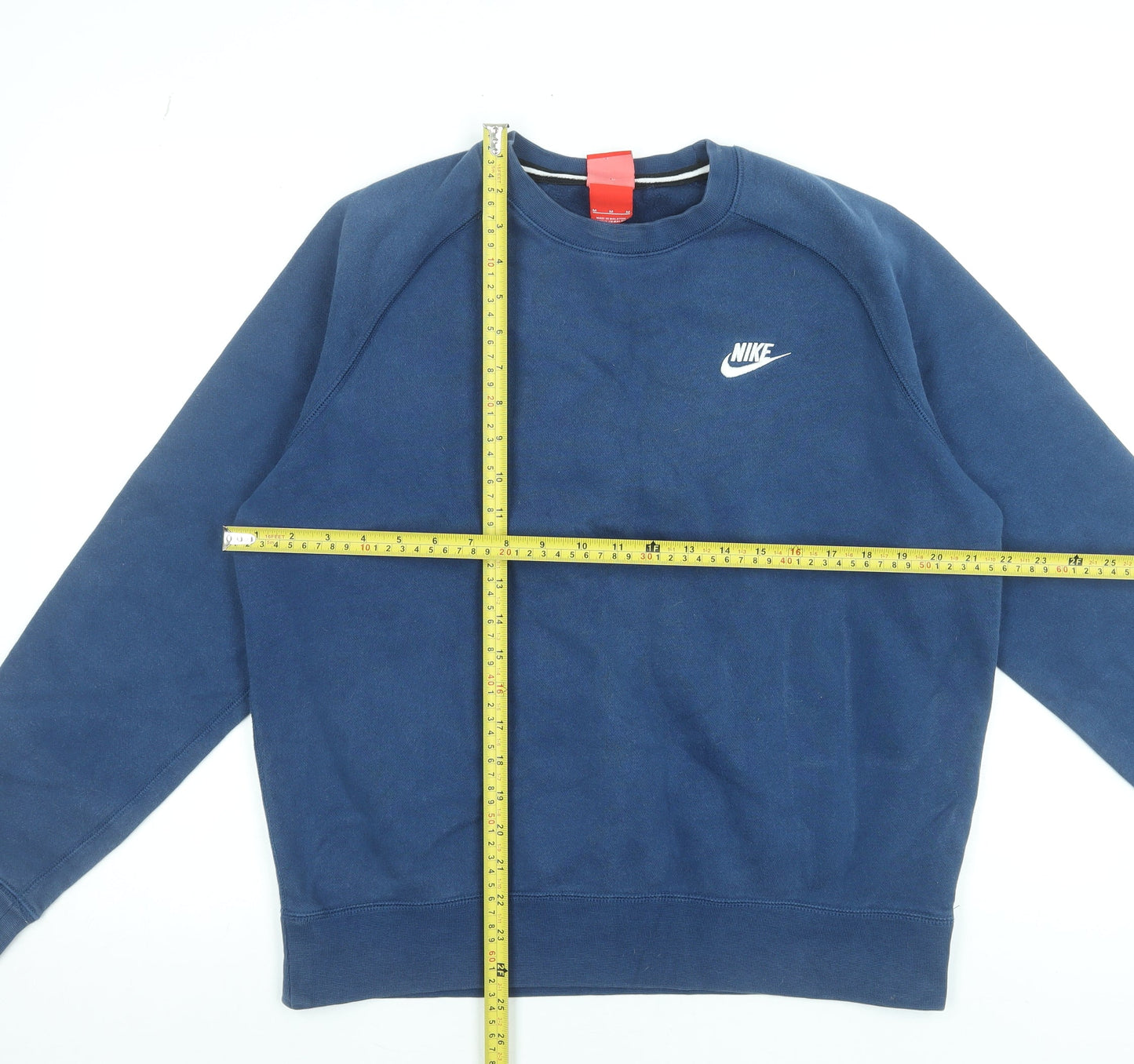 Nike Men's Blue Crew Neck Pullover Sweatshirt Size M