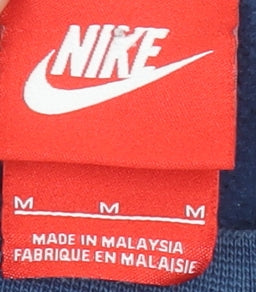 Nike Men's Blue Crew Neck Pullover Sweatshirt Size M