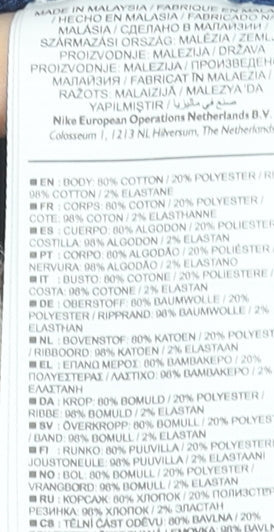 Nike Men's Blue Crew Neck Pullover Sweatshirt Size M