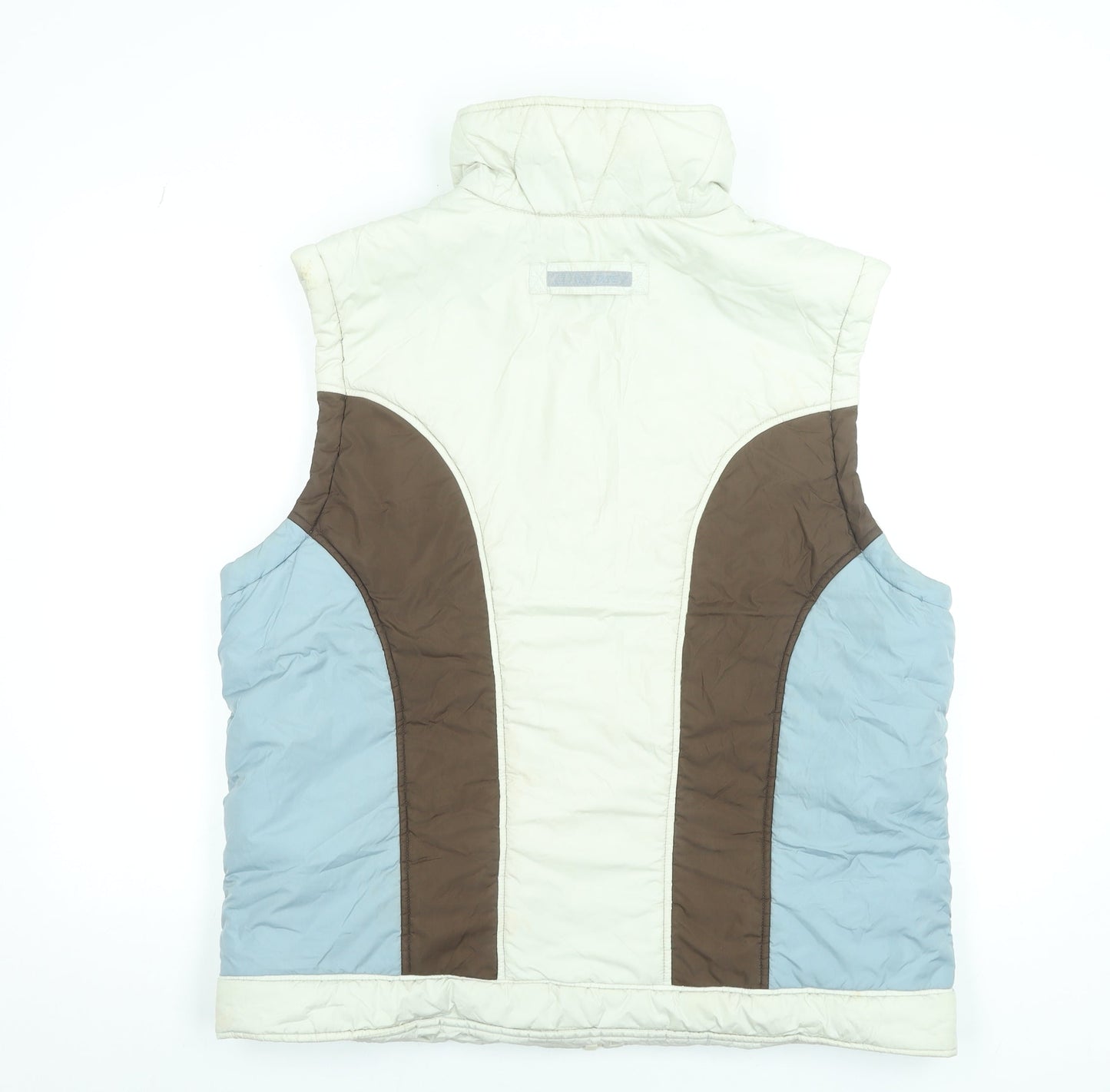 Tommy Hilfiger Men's Beige XL Puffer Waistcoat Nylon Outdoor Vest