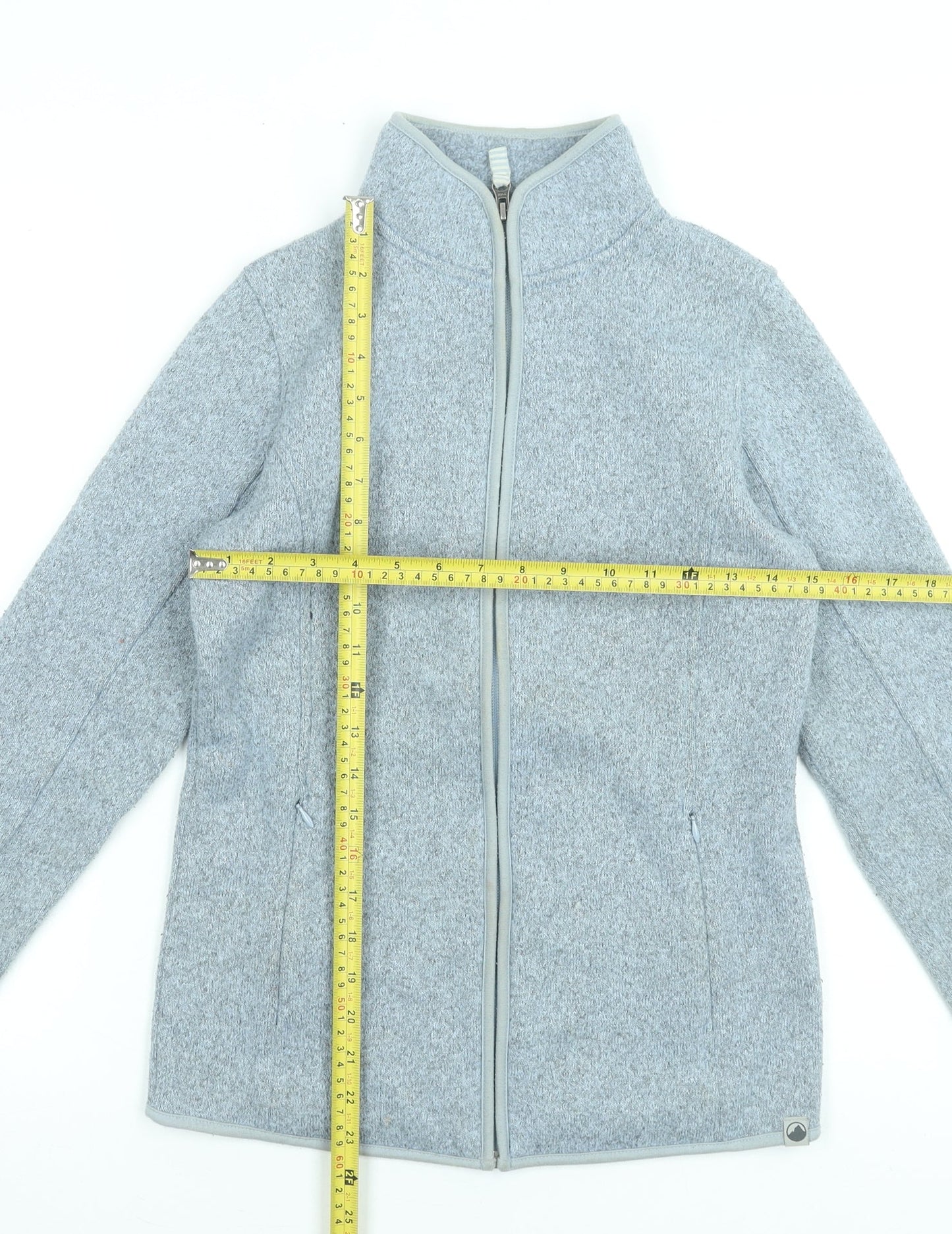 Womens UK Size 8 Regular Peter Storm Grey Polyester Jacket