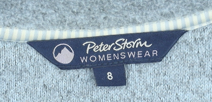 Womens UK Size 8 Regular Peter Storm Grey Polyester Jacket