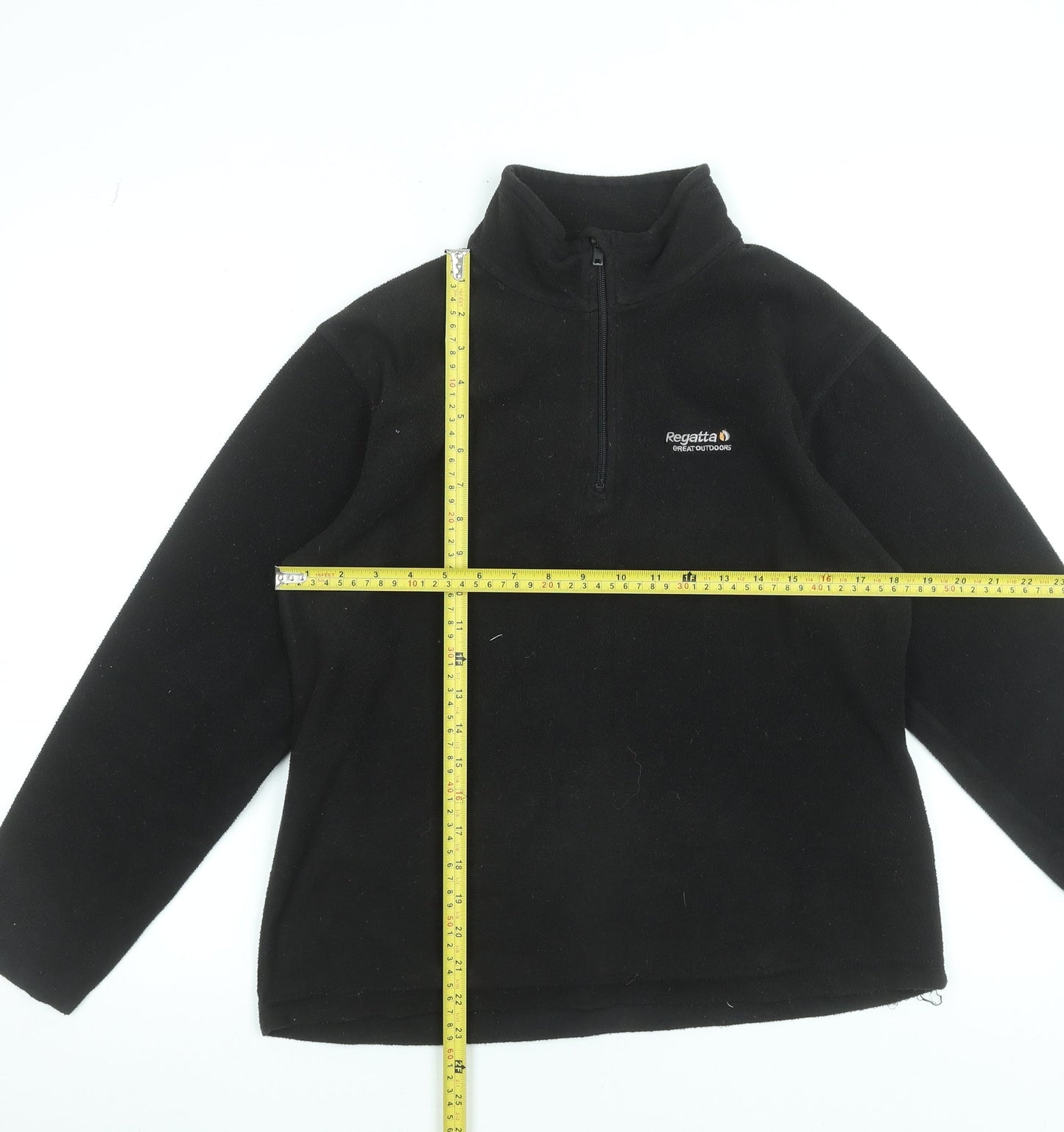 Womens UK 12 Regular Regatta Black Pullover Sweatshirt