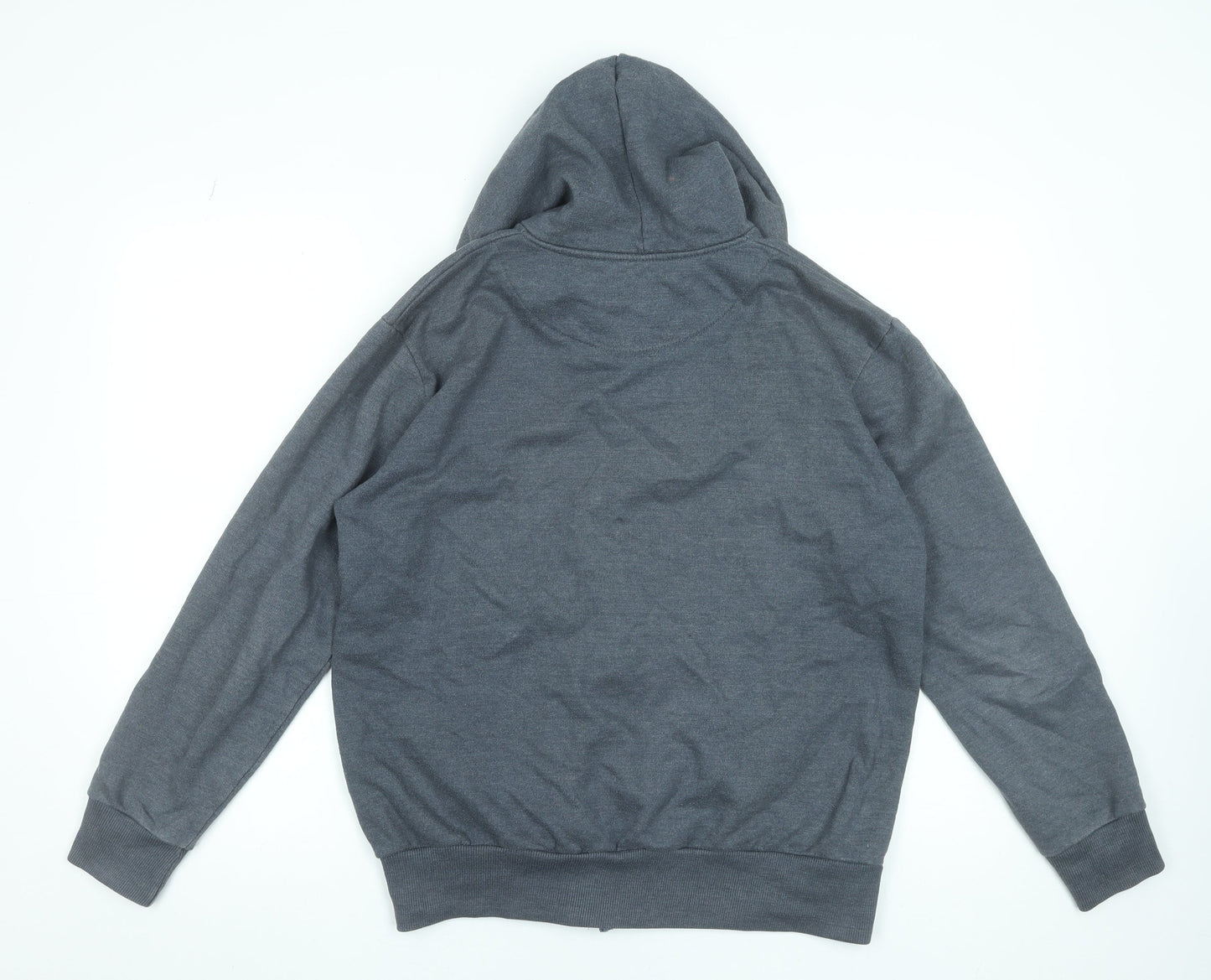 French Connection Men's Grey Full Zip Hoodie Size M