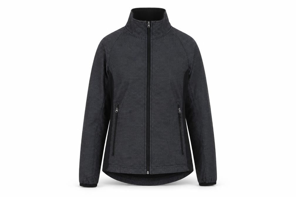 Cape Women's Black Size 8 Softshell Jacket Lightweight Zip Up