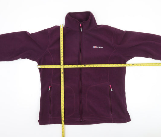 Berghaus Womens Purple Fleece Full Zip Jacket Size 18