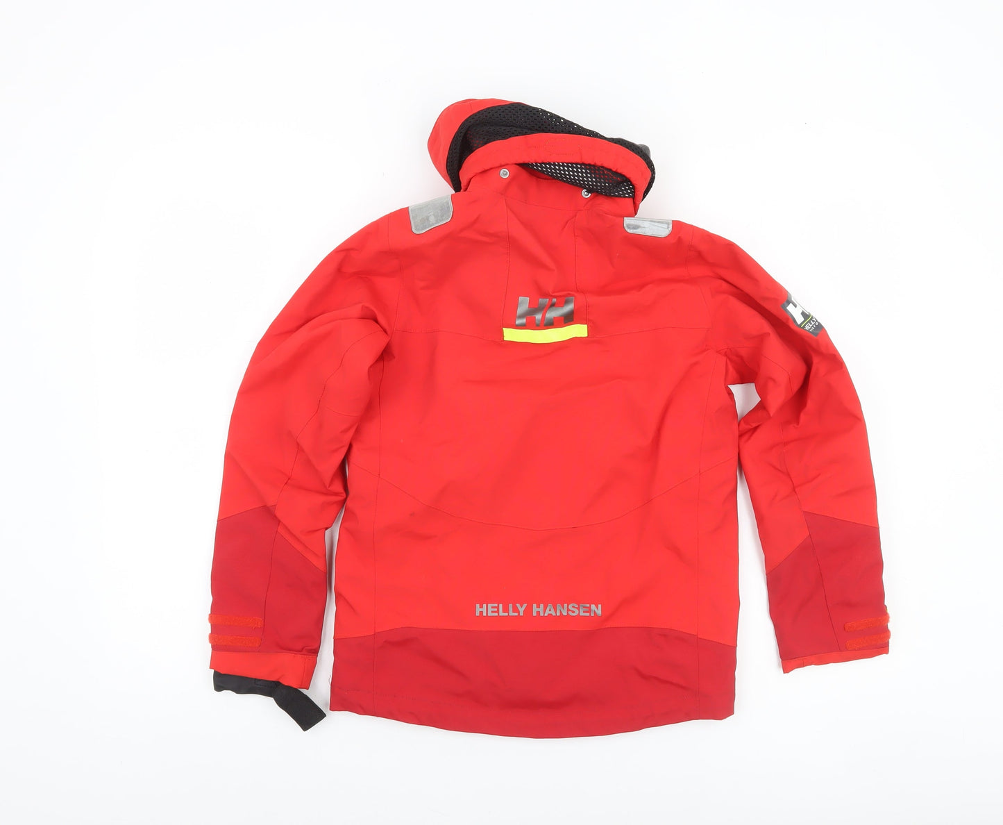 Helly Hansen Boys Red Waterproof Ski Jacket 8 Years Hooded Winter Coat