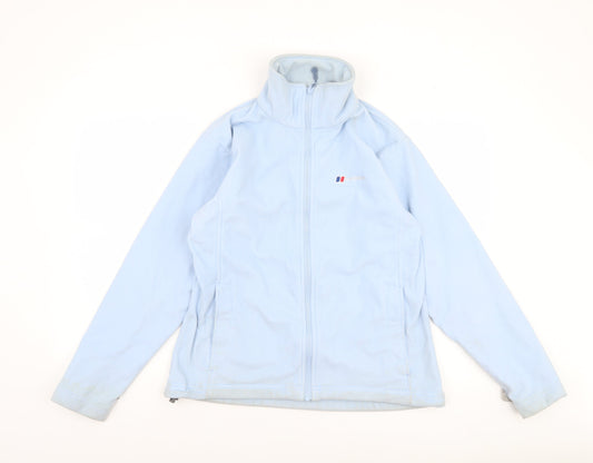 Berghaus Womens Blue Fleece Full Zip Jacket Size 14