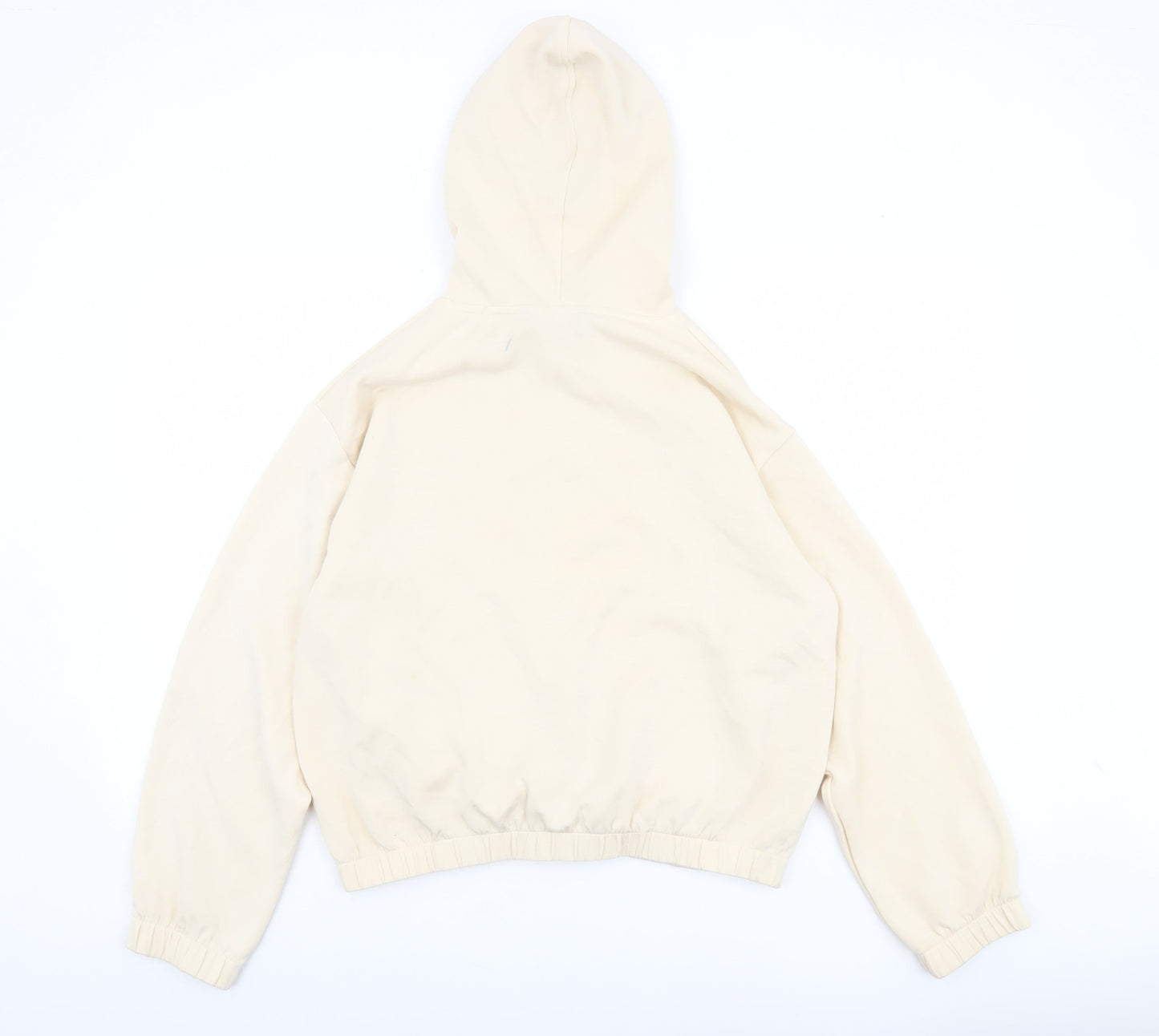 F&F Active Women Beige Pullover Hoodie Size M Viscose Blend