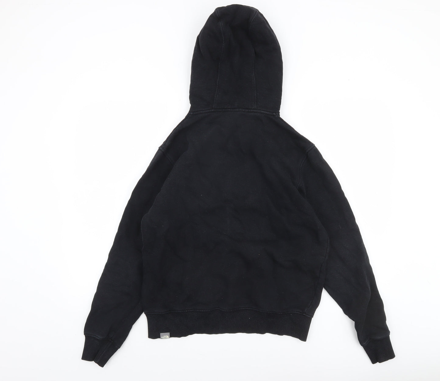 The North Face Men's Black Pullover Hoodie Size S Logo Fleece Sweatshirt