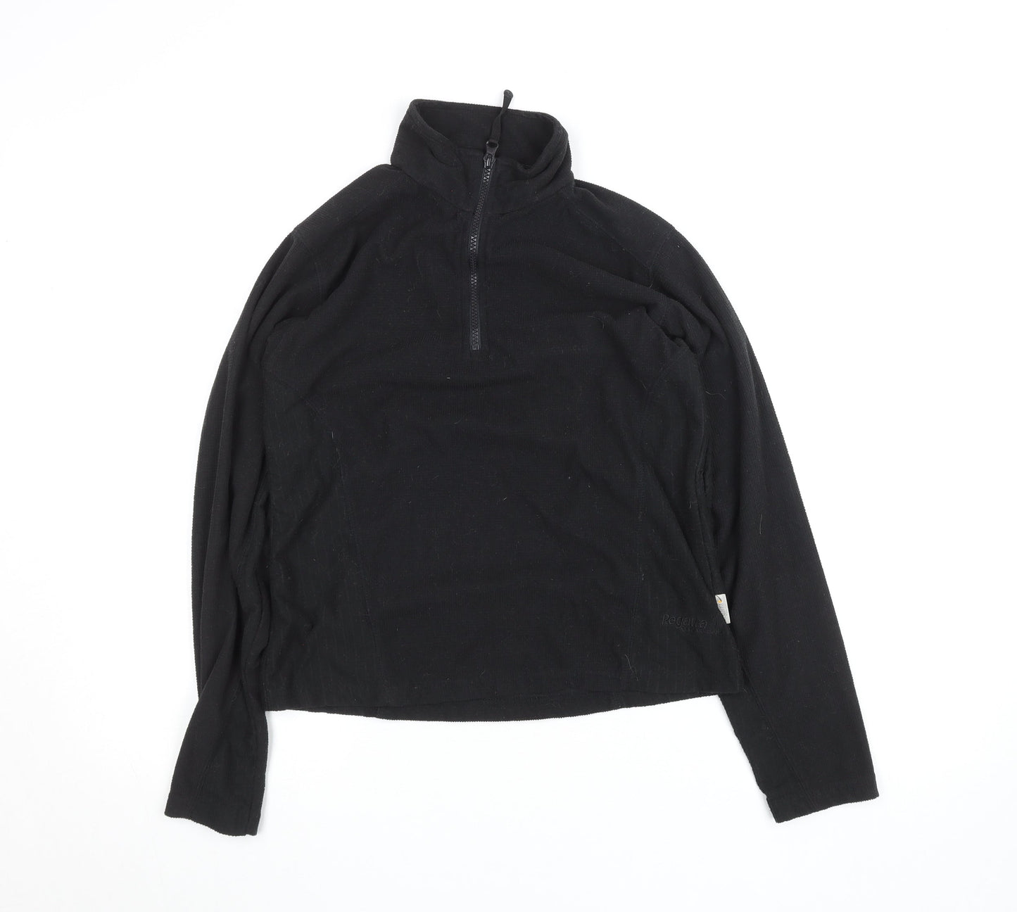 Womens UK Size M Regular Regatta Black Polyester Jacket