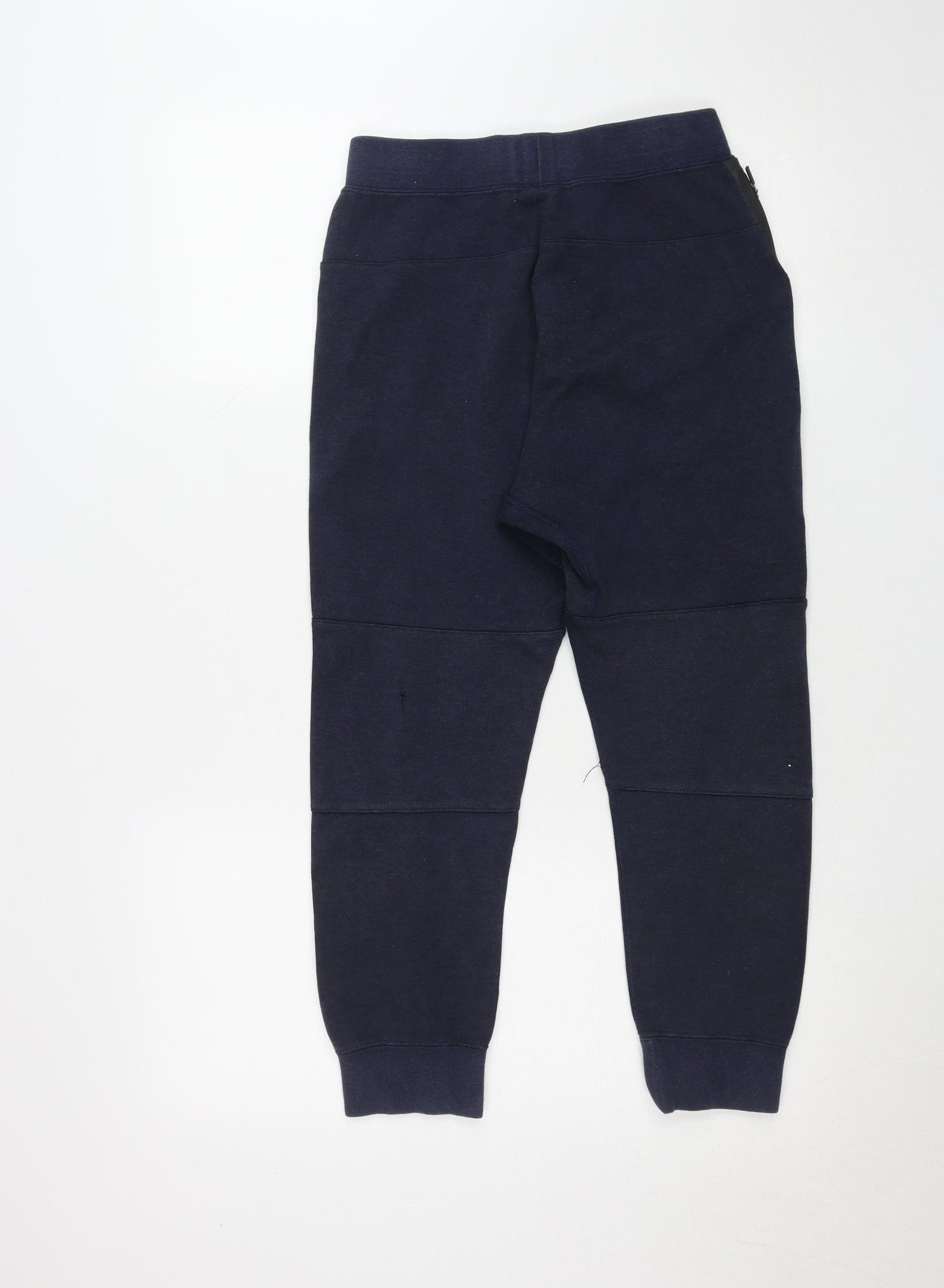 Nike Boys Blue Fleece Jogger Trousers 12-13 Years Activewear Comfort Fit