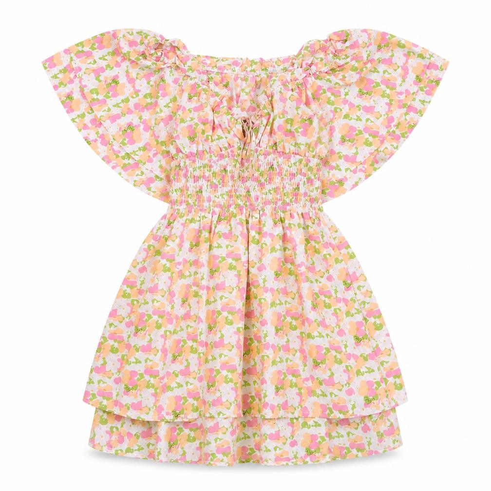 Boohoo Women’s Multicoloured Floral Fit & Flare Short Dress Size 8