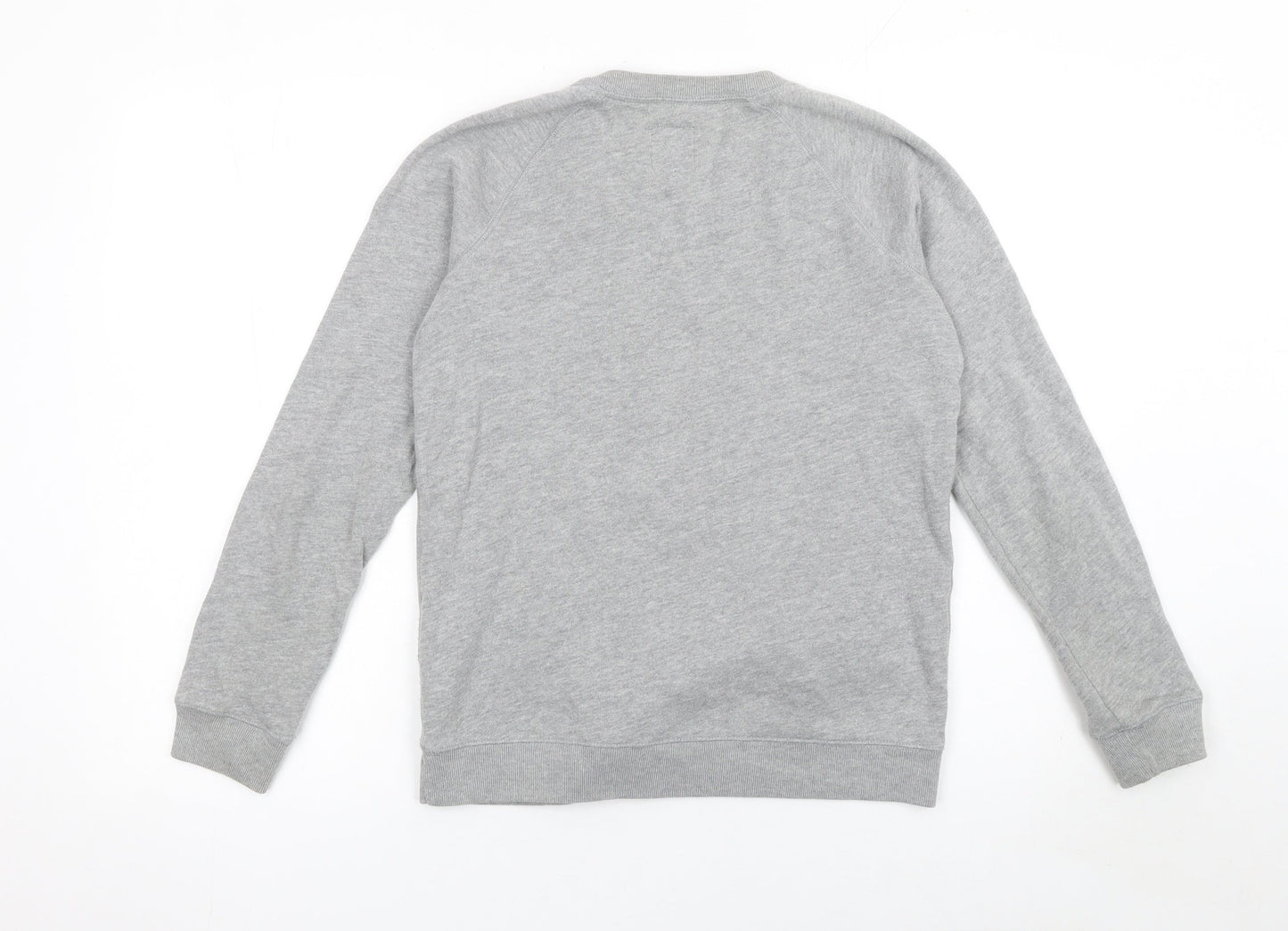 Womens UK 10 Regular Jack Wills Grey Pullover Sweatshirt