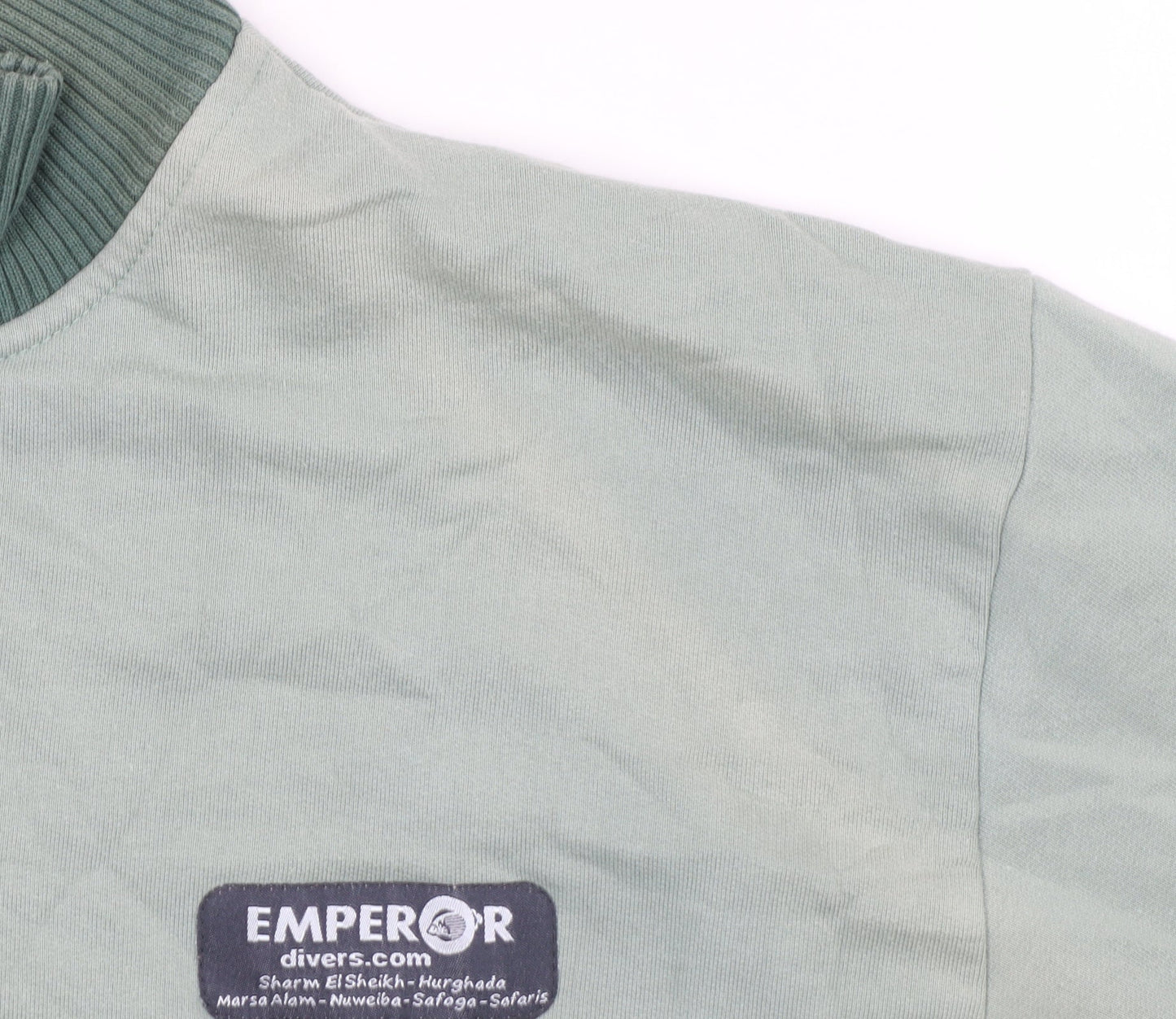 Emperor Divers Gear Mens Green 3XL Full Zip Sweatshirt