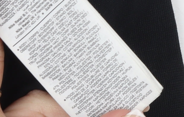 Nike Boys Black XL Full Zip Fleece Hoodie with Logo and Pockets