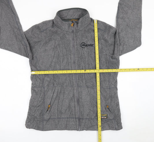 L.L. Bean Men’s Grey Fleece Full Zip Jacket Size L Regular Outdoor