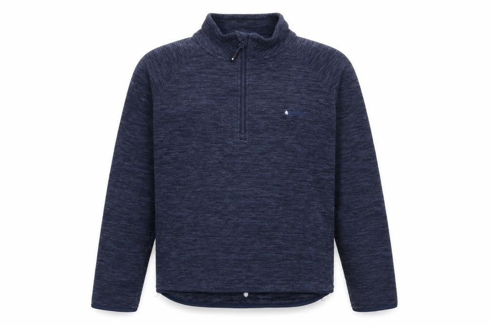 Mountain Pro Mens Blue 1/4 Zip Fleece Sweatshirt XL Outdoor Hiking