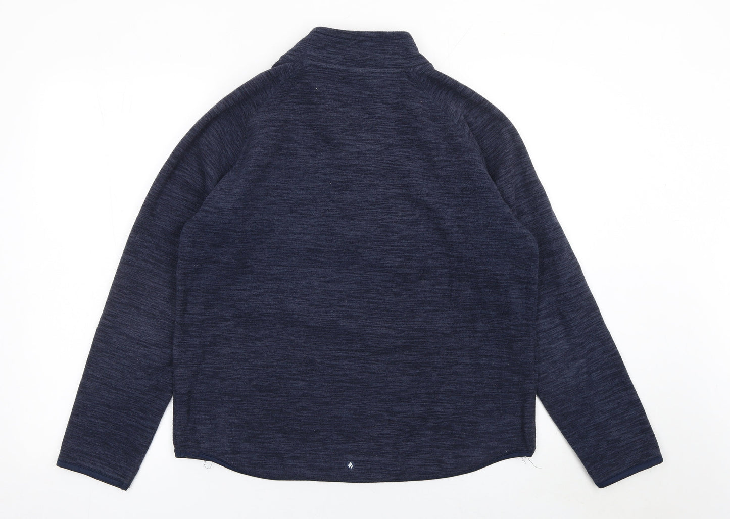Mountain Pro Mens Blue 1/4 Zip Fleece Sweatshirt XL Outdoor Hiking