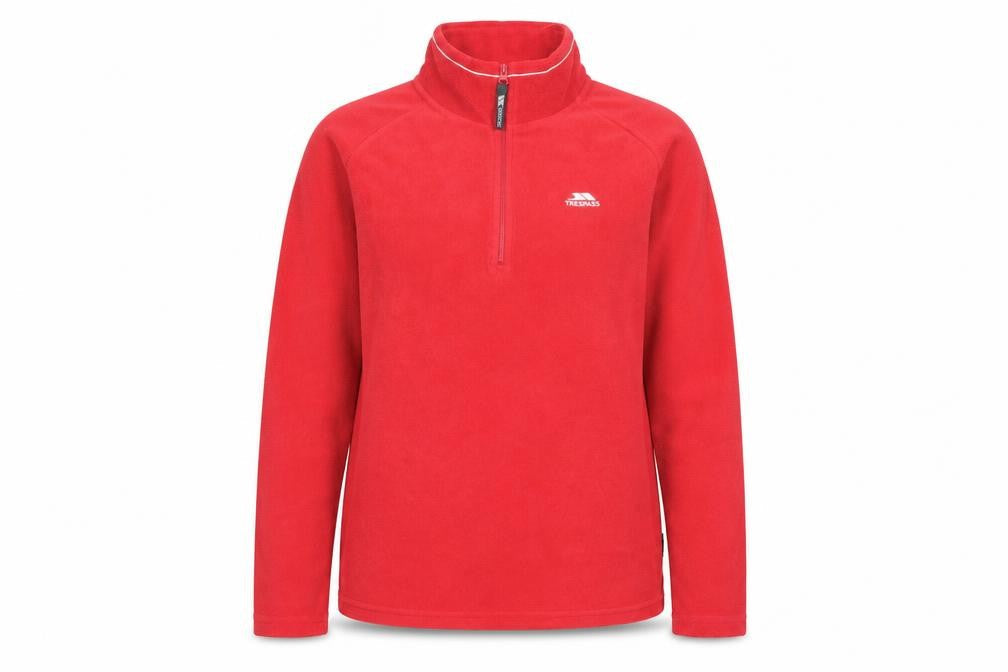 Womens UK L Regular Trespass Red Pullover Sweatshirt