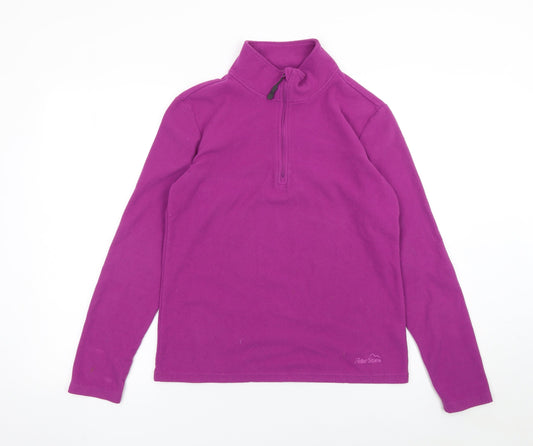 Womens UK 12 Regular Peter Storm Purple Pullover Sweatshirt