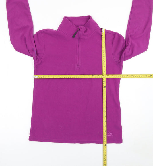 Womens UK 12 Regular Peter Storm Purple Pullover Sweatshirt