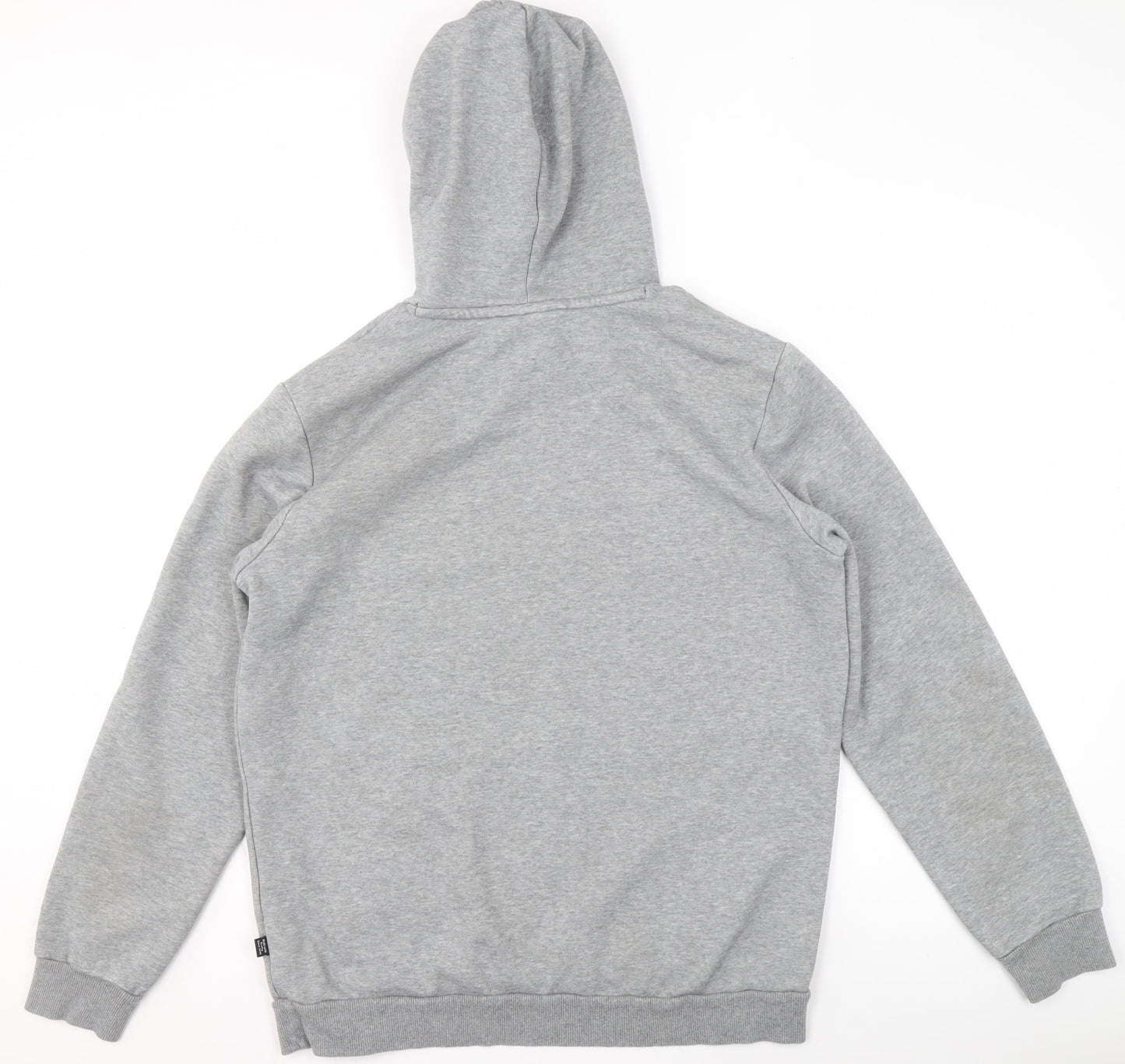 Mens UK M Regular PUMA Grey Pullover Hoodie