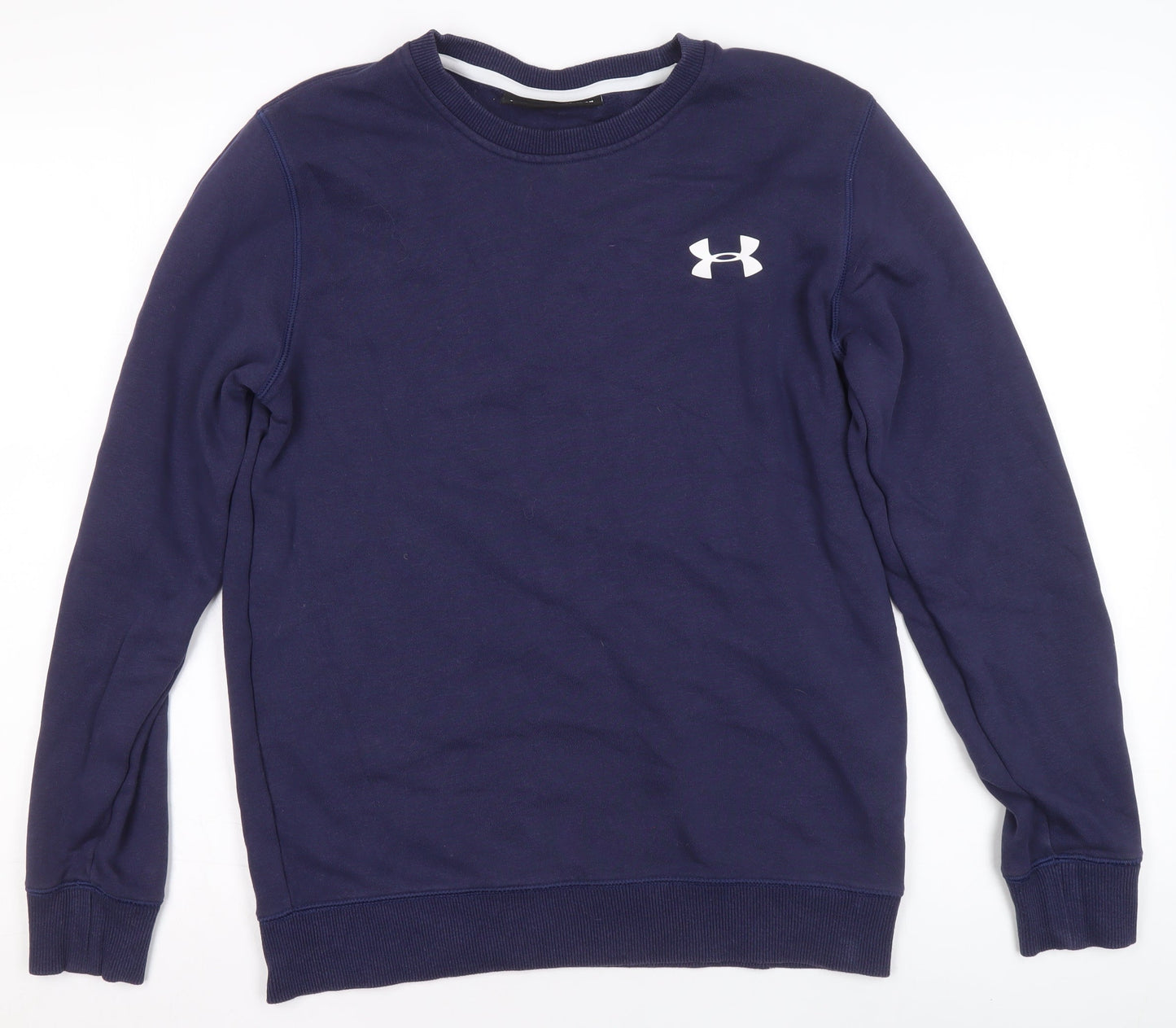 Womens UK S Slim Under armour Blue Pullover Sweatshirt