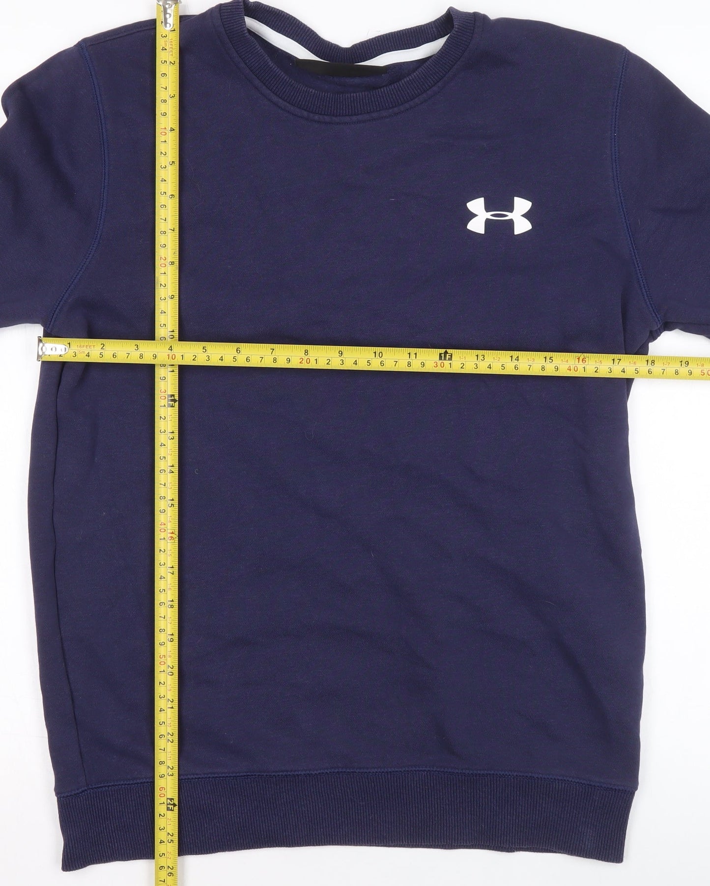 Womens UK S Slim Under armour Blue Pullover Sweatshirt