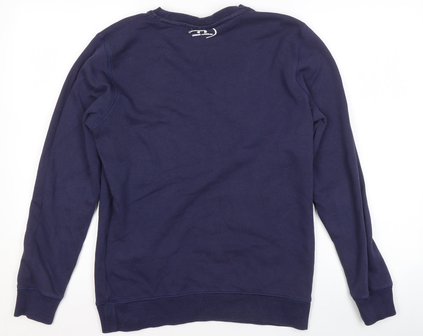 Womens UK S Slim Under armour Blue Pullover Sweatshirt