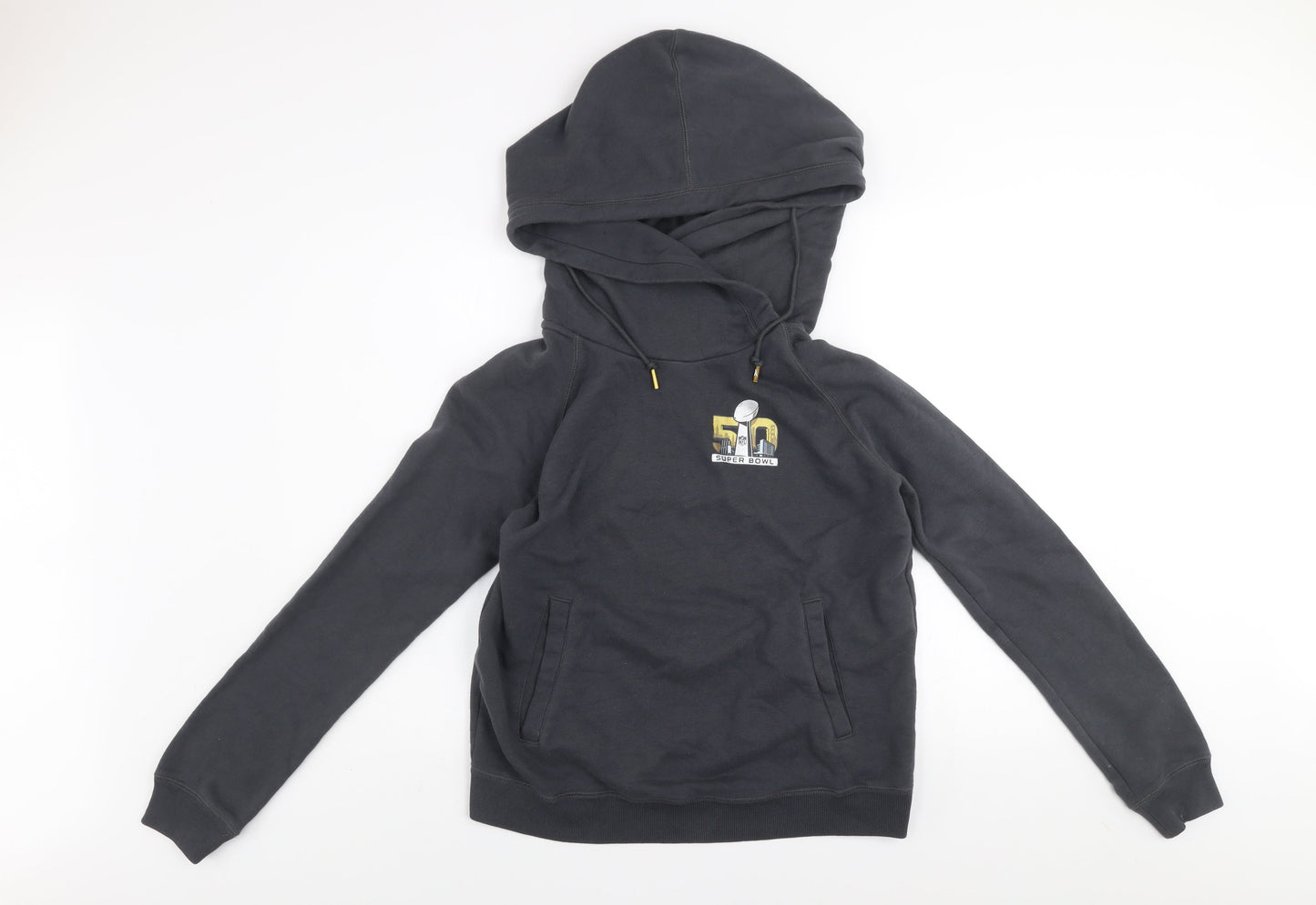 Nike Men's Black Super Bowl 50 Pullover Hoodie Size M